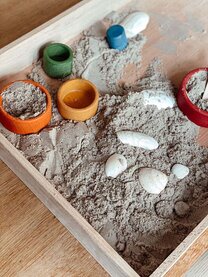 Creatief met zand