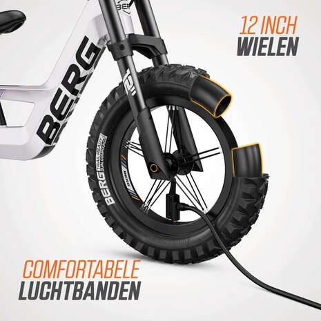 BERG Biky Cross White Handbrake