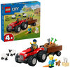 Lego Rode tractor met aanhanger en schapen