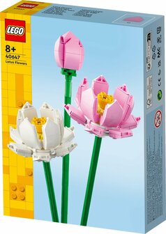 Lego Iconic Lotusbloemen - Botanical Collection