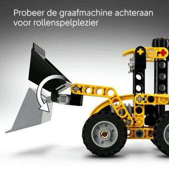 Lego Technic Graaflaadmachine