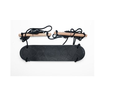 Skateboard schommel - 81cm x 20cmm - zw touw