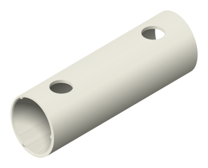 buis 15cm wit