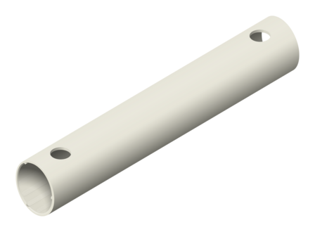 buis 35cm wit