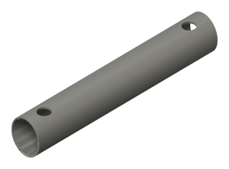 buis 35cm grijs