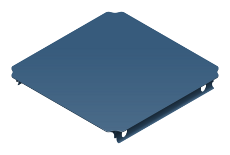 paneel 40 x 40 donkerblauw