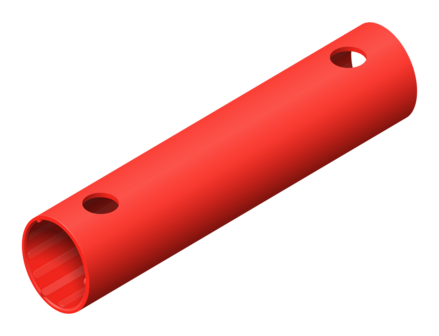 Buis 25 cm - Rood