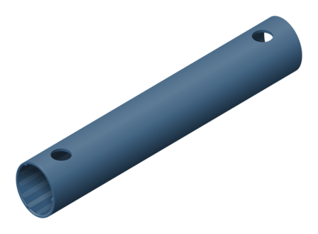 buis 35cm donkerblauw