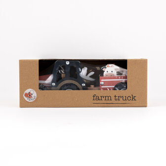 TRACTOR MET AANHANGWAGEN