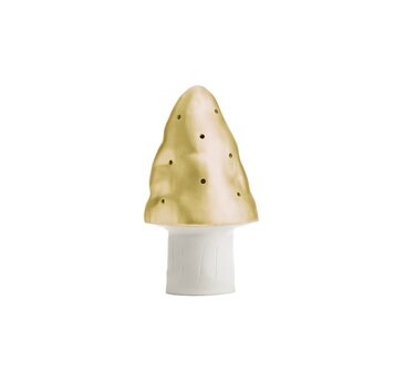 Lamp Paddenstoel Klein Goud