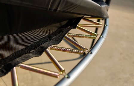 BERG Champion Regular groot 470 grijs + Deluxe veiligheidsnet 