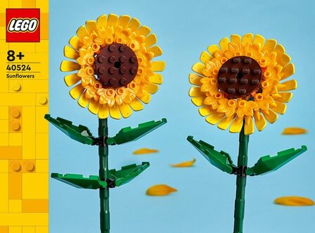 Lego Icons Zonnebloemen