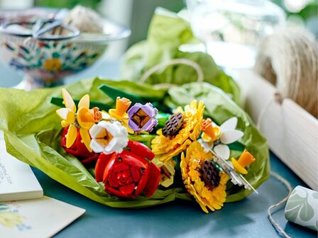 Lego Icons Zonnebloemen