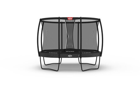 BERG Champion Regular groot 350 grijs + Deluxe veiligheidsnet 