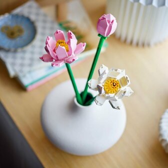 Lego Iconic Lotusbloemen - Botanical Collection