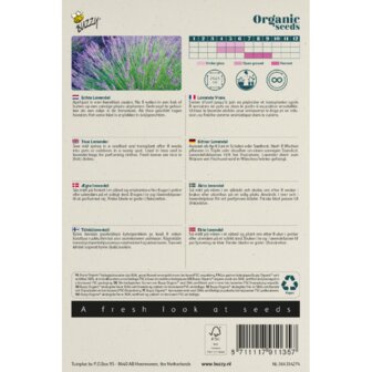 Buzzy Organic Echte Lavendel BIO