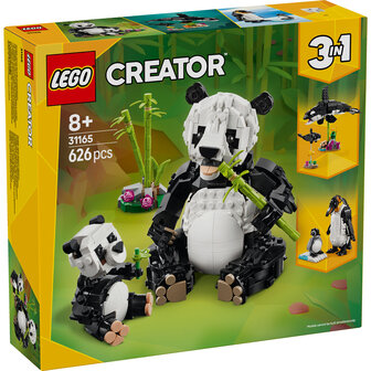 Lego Creator Wilde dieren pandafamilie 