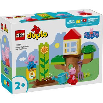 Lego Duplo Peppa Pig tuin en boomhut