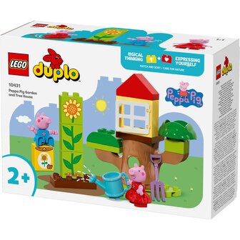 Lego Duplo Peppa Pig tuin en boomhut