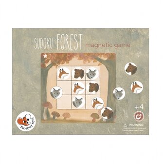 Magnetische bos sudoku