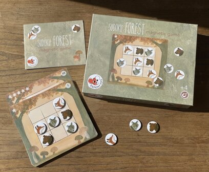 Magnetische bos sudoku