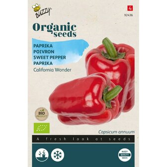 Buzzy&reg; Organic Paprika California Wonder (BIO)