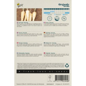 Buzzy&reg; Organic Pastinaak Guernsey (BIO)