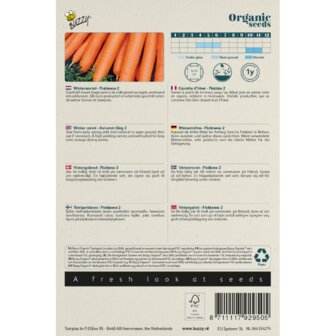 Buzzy&reg; Organic Winterwortelen Flakkesee 2 (BIO)