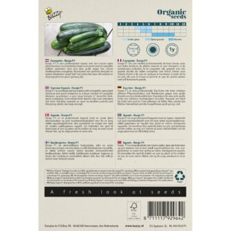 Buzzy&reg; Organic Courgette Dunja F1 (BIO)