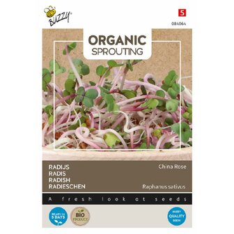 Buzzy&reg; Organic Sprouting Radijs China Rose (BIO)