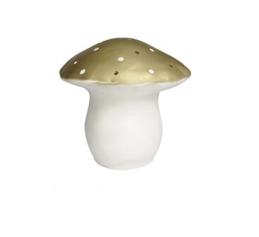 Lamp Paddenstoel Groot Goud