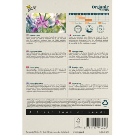 Buzzy Organic Agrostemma Bolderik Milas BIO