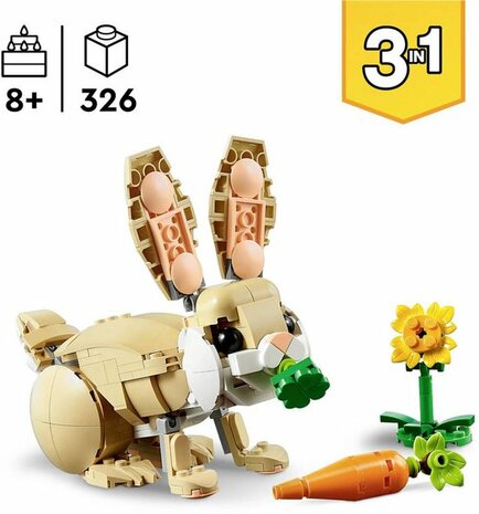 LEGO CREATOR LIEF KONIJN