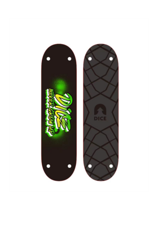 Skateboard schommel - 81cm x 20cmm - zw touw