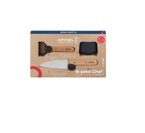 Kinderkeukenset, Opinel Le Petit Chef, 3-delig Blauw
