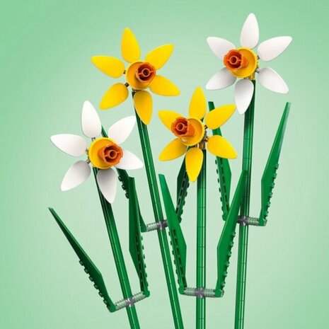 Lego Iconic Narcissen - Botanical Collection