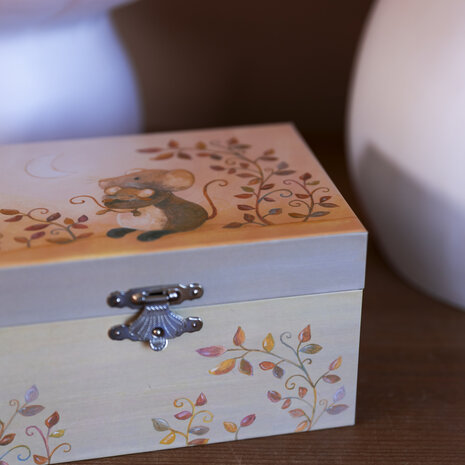 Muzikaal juwelenkoffertje muis