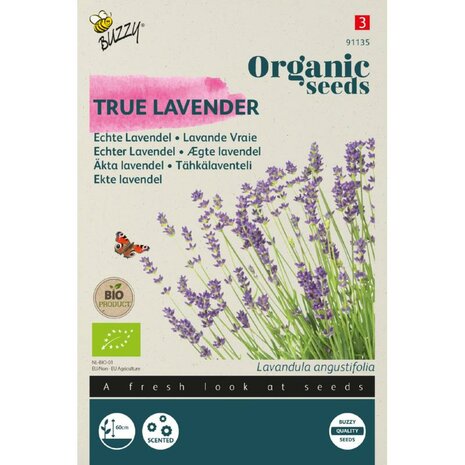 Buzzy Organic Echte Lavendel BIO