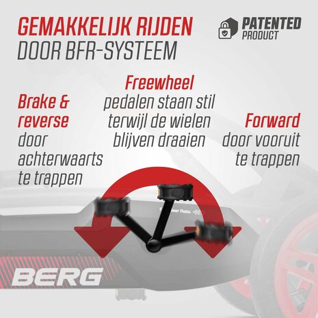 BERG Rally APX Red 3 Gears