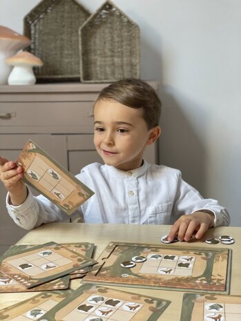 Magnetische bos sudoku