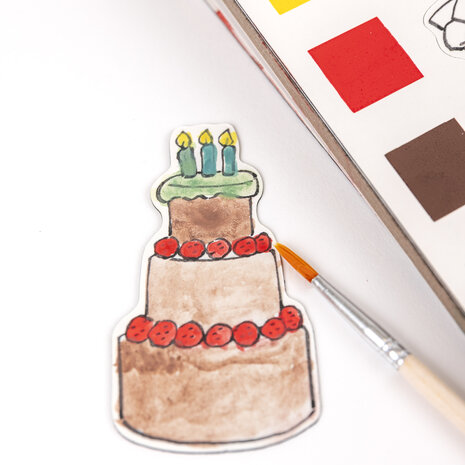 Magneten om te verven