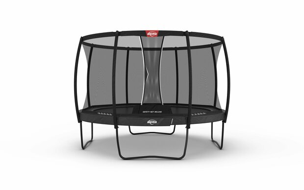 BERG Champion Regular 380 grijs + Deluxe veiligheidsnet