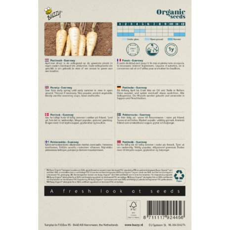 Buzzy&reg; Organic Pastinaak Guernsey (BIO)