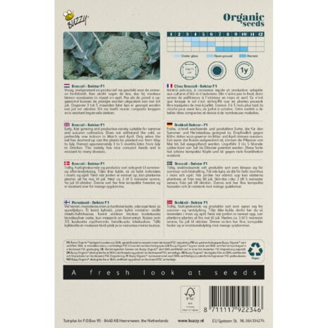 Buzzy&reg; Organic Broccoli Belstar F1 (BIO)