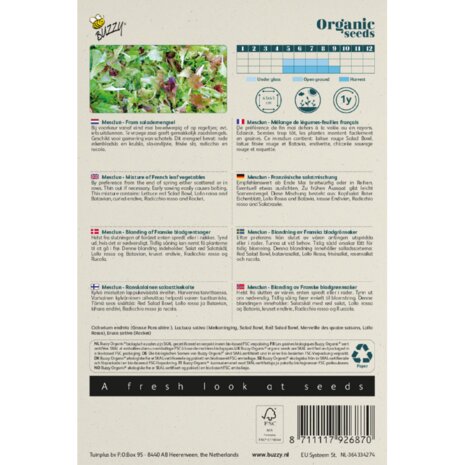 Buzzy&reg; Organic Frans Salademengsel (BIO)