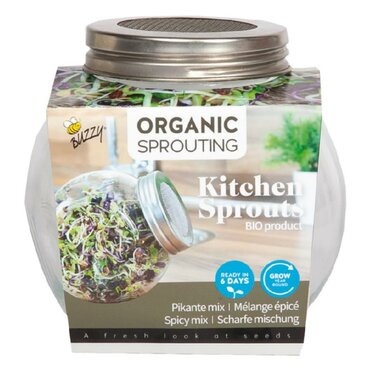Buzzy® Organic Sprouting pot Pikante salade BIO