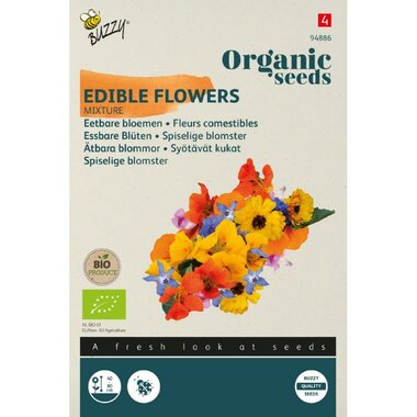 Buzzy Organic Mengsel Eetbare Bloemen BIO