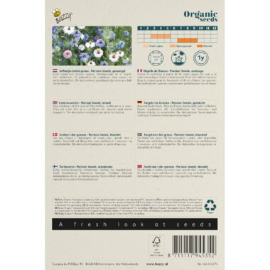 Buzzy Organic Nigella, Juffertje-in-het groen BIO