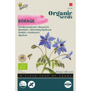 Buzzy Organic Komkommerkruid BIO
