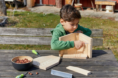 Terra Kids Eekhoorn voederhuisje